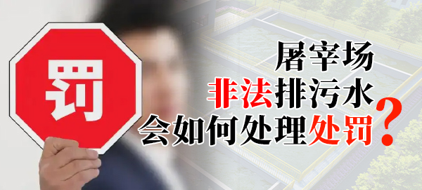 食品屠宰場非法排污水怎么處理呢？